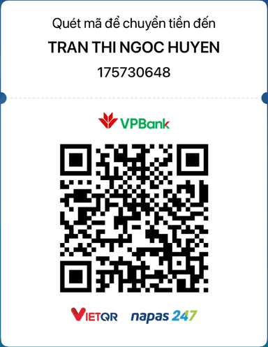 QR code chuyển khoản VPBank